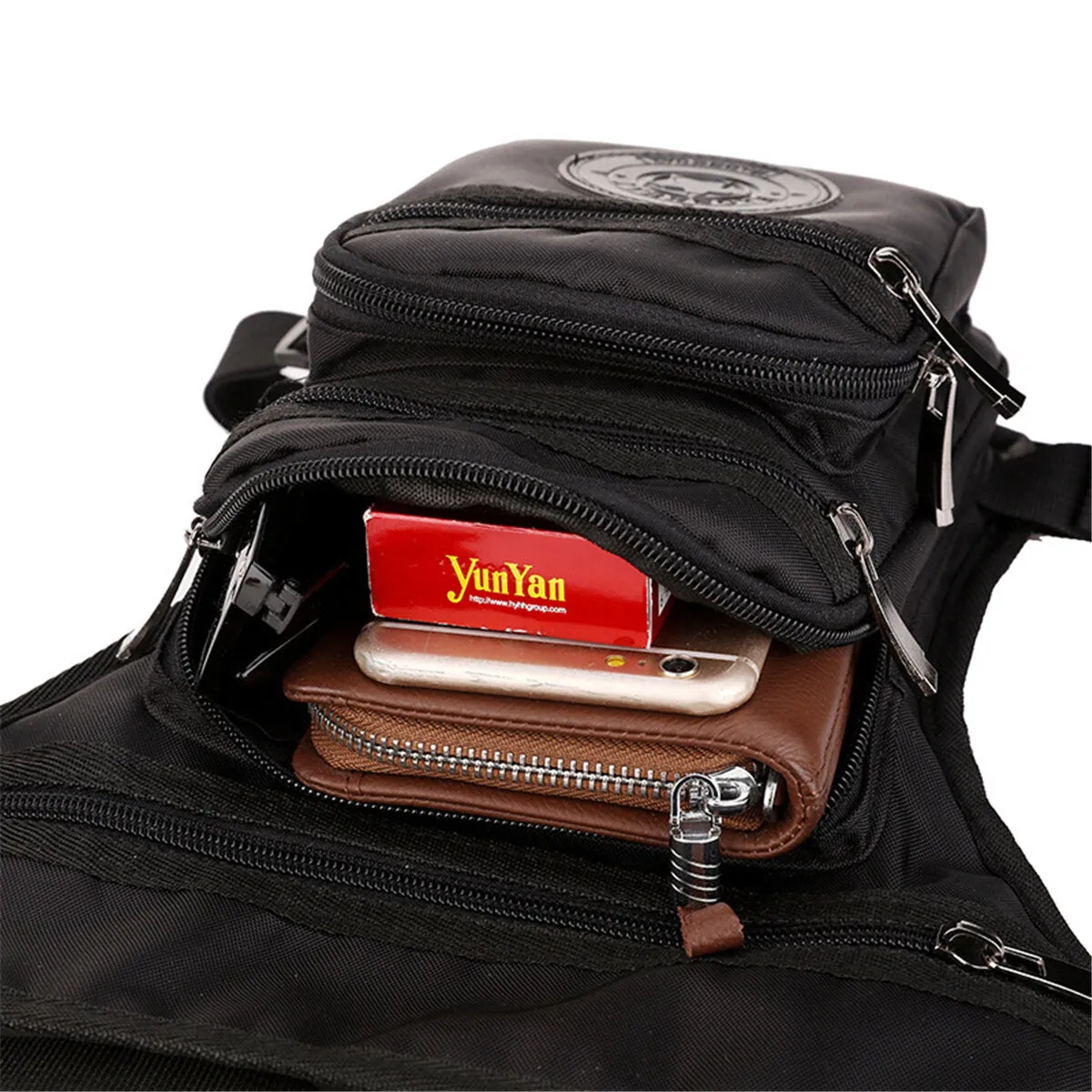17x8x31cm Waist Leg Bag Waterproof Bike Hip Belt Pack Pouch Cycling Bicycle