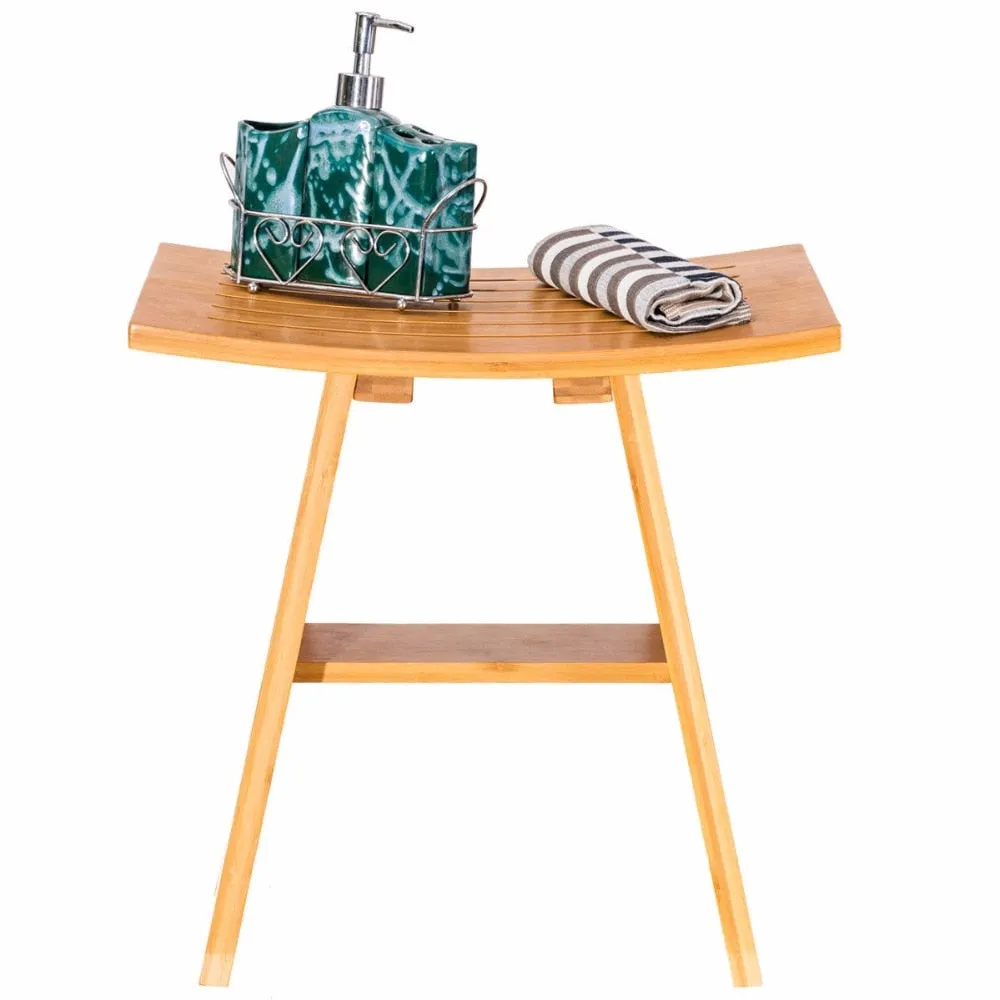 18" Bamboo Shower Bench