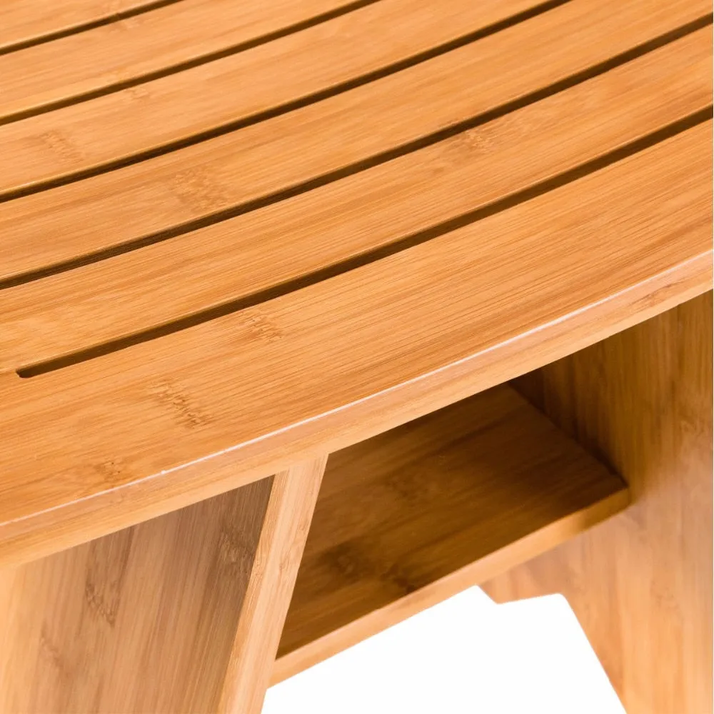 18" Bamboo Shower Bench