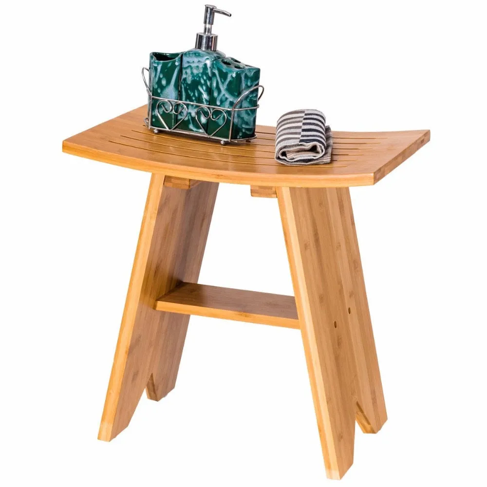 18" Bamboo Shower Bench