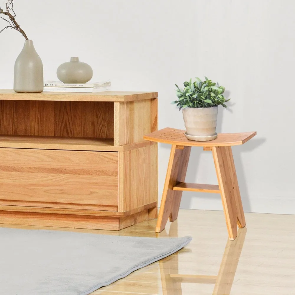 18" Bamboo Shower Bench