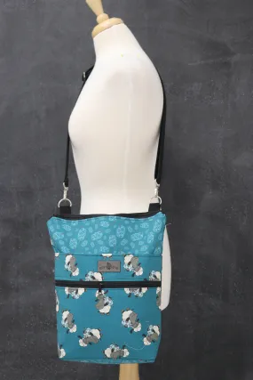 Adventure Crossbody Tote Bag in Bag Buddies Sheeple