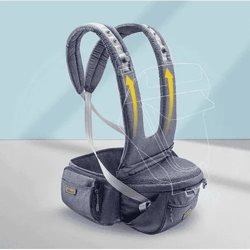 Baby Carrier with Hip-seat