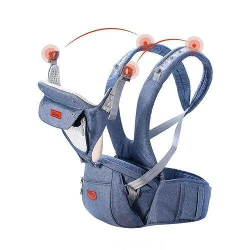 Baby Carrier with Hip-seat