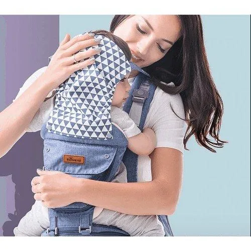 Baby Carrier with Hip-seat