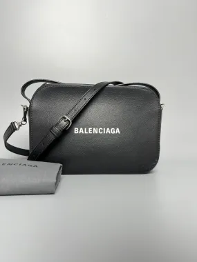 BALENCIAGA Zip Black Crossbody Bag For Unisex