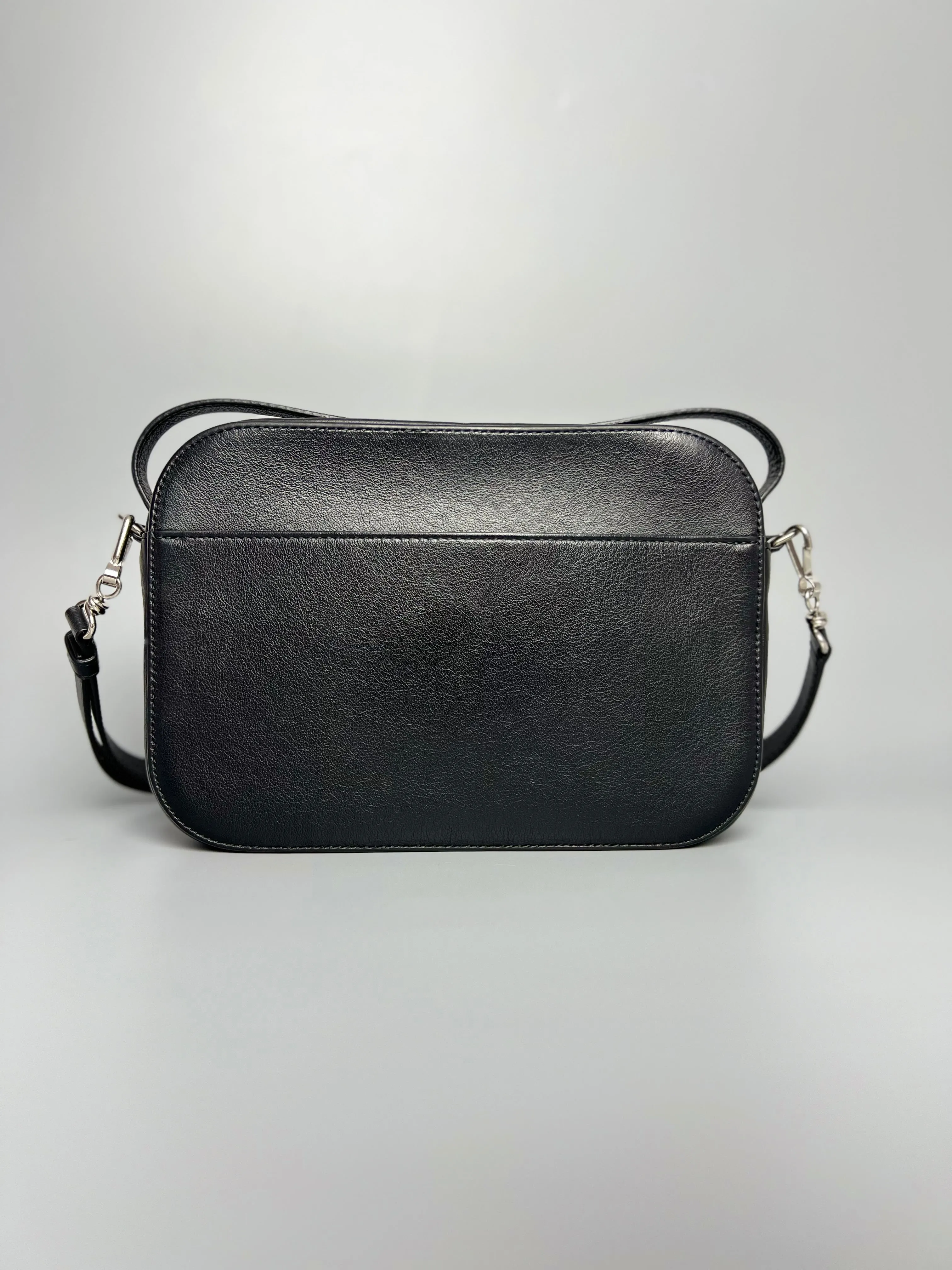 BALENCIAGA Zip Black Crossbody Bag For Unisex