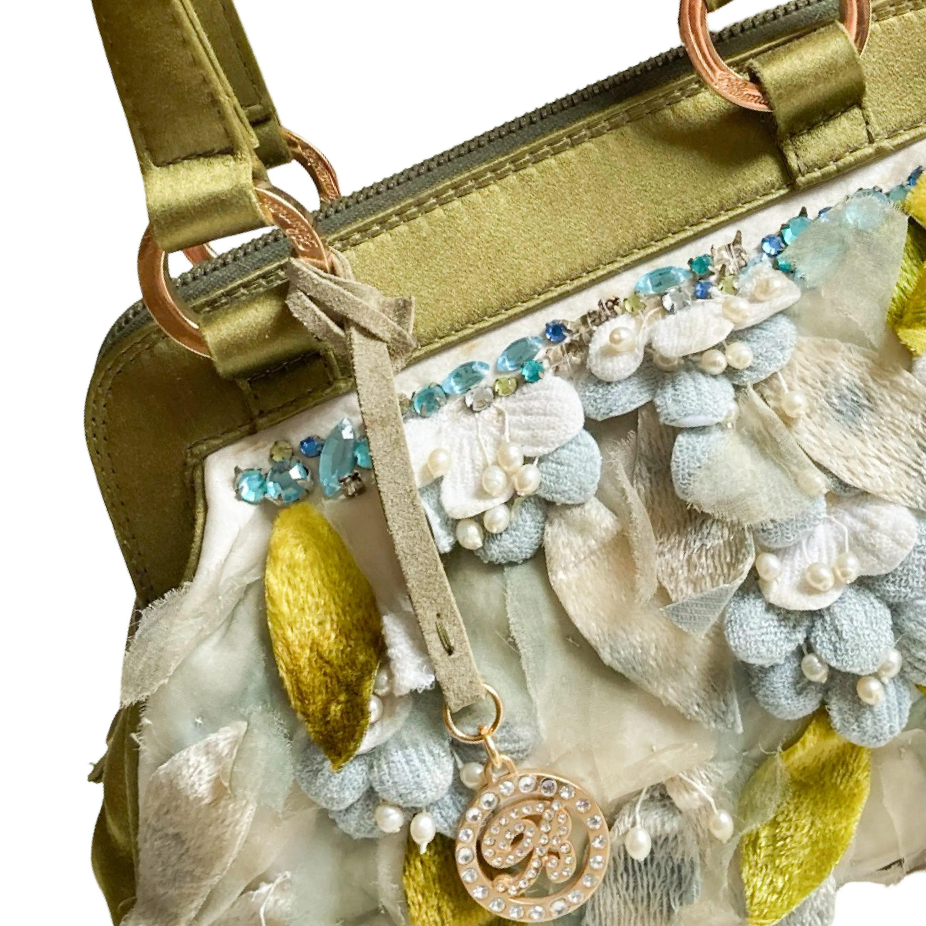 Blumarine S/S 2006 RARE runway silk bag
