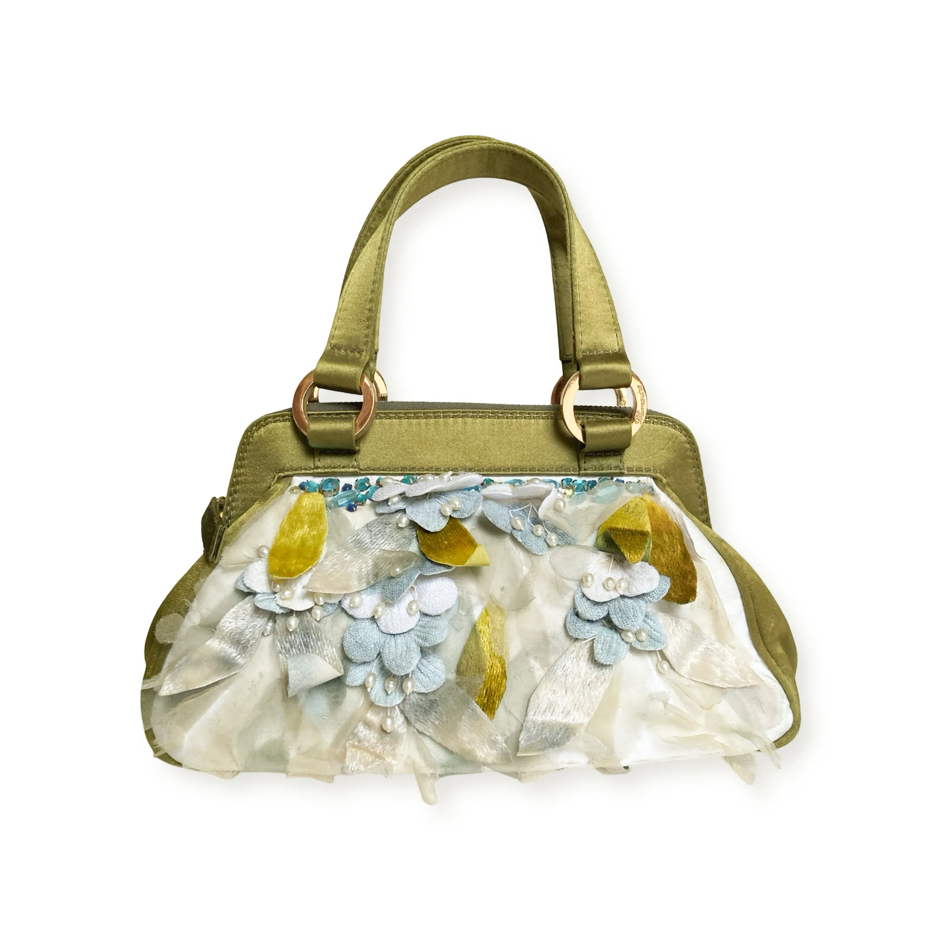 Blumarine S/S 2006 RARE runway silk bag