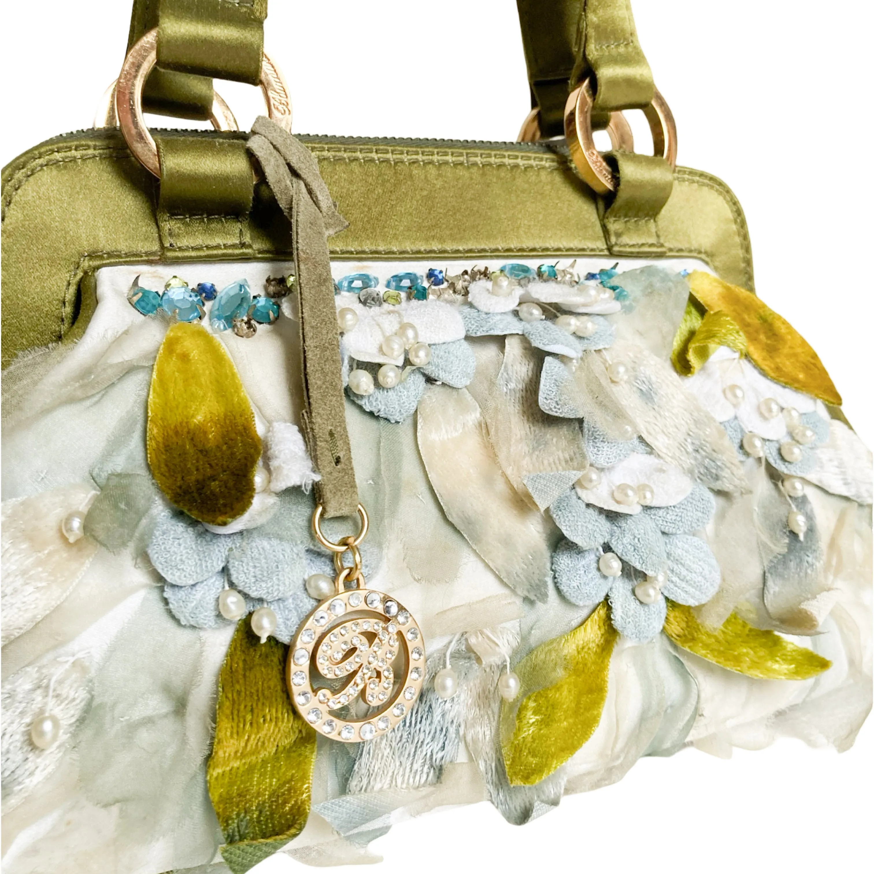 Blumarine S/S 2006 RARE runway silk bag