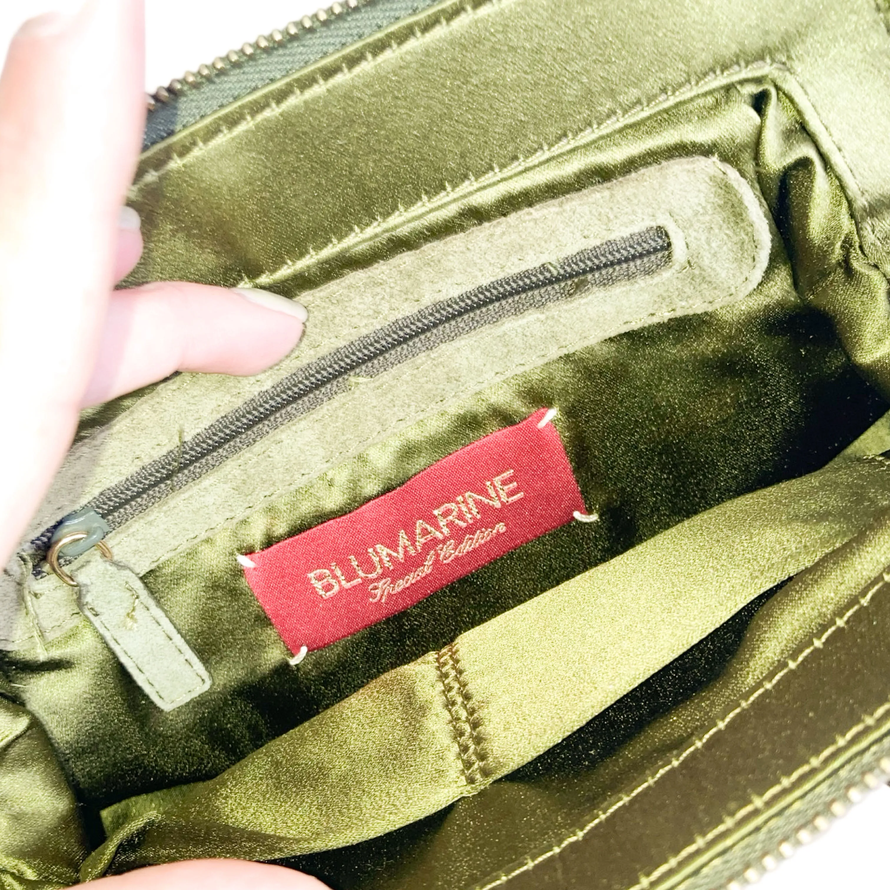 Blumarine S/S 2006 RARE runway silk bag