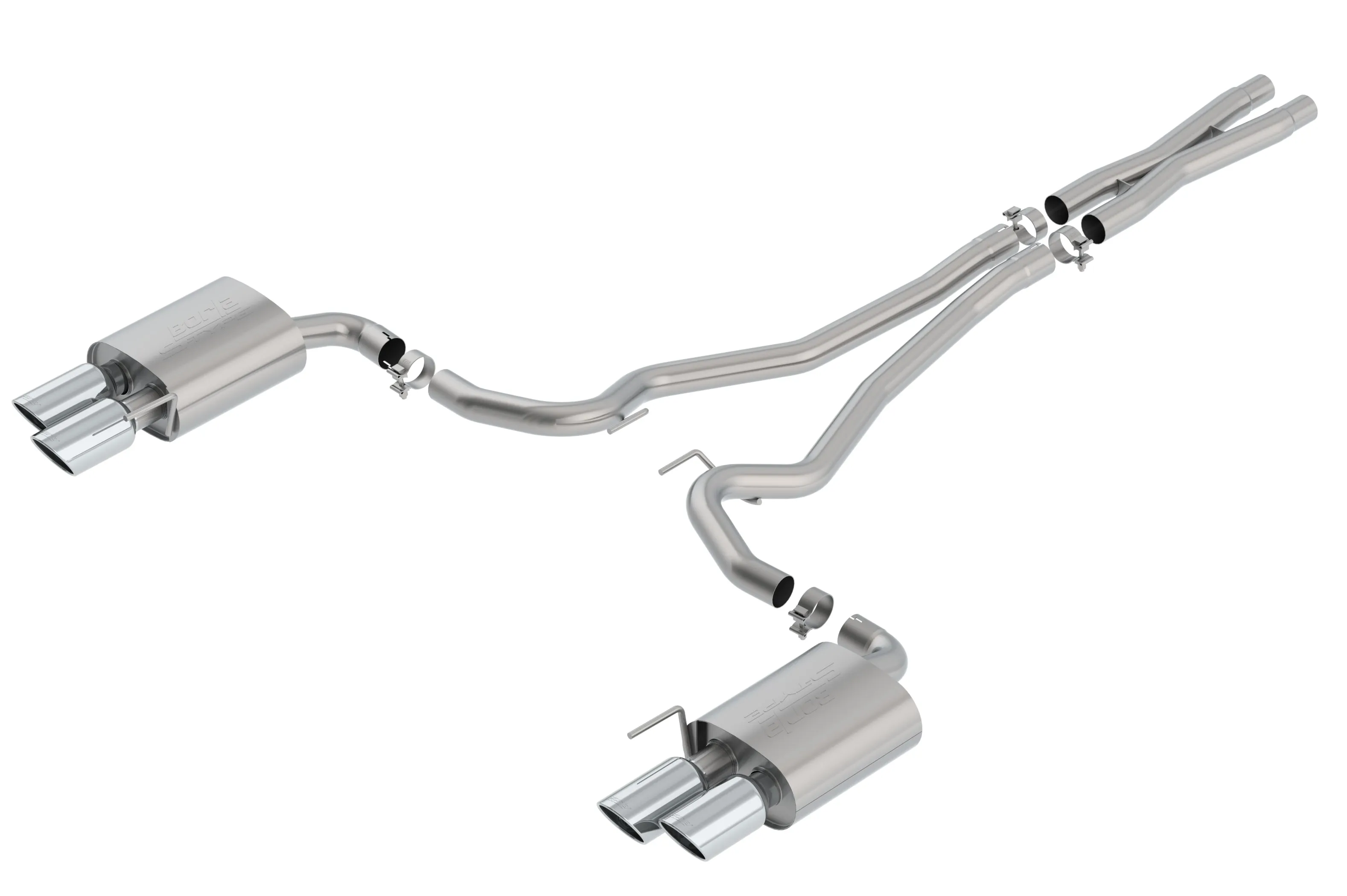 Borla 140807 Cat-Back(tm) Exhaust System - S-Type