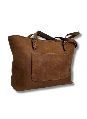 Brown Leather Tote Bag | BPB8449