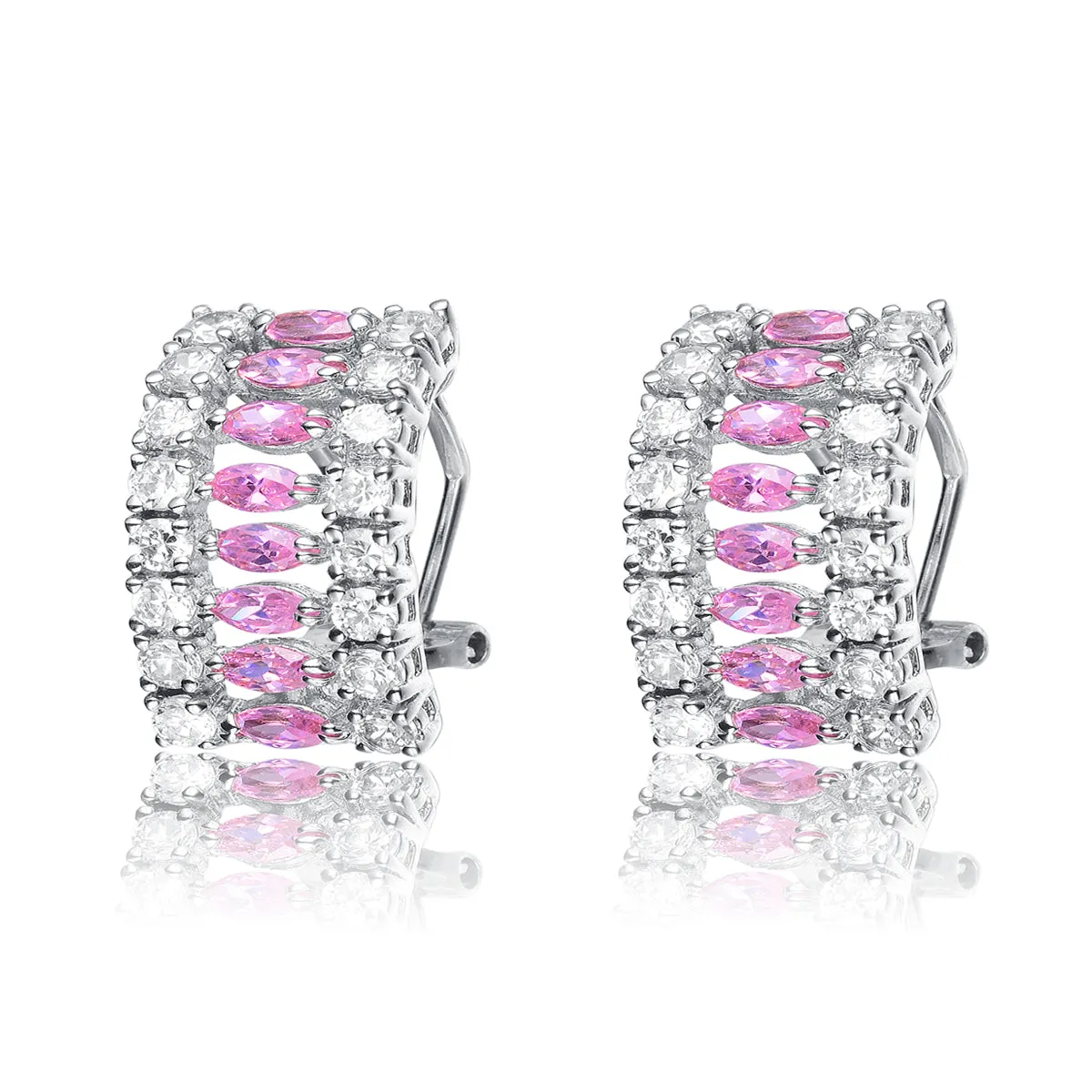 Cannes Power Pink Earrings