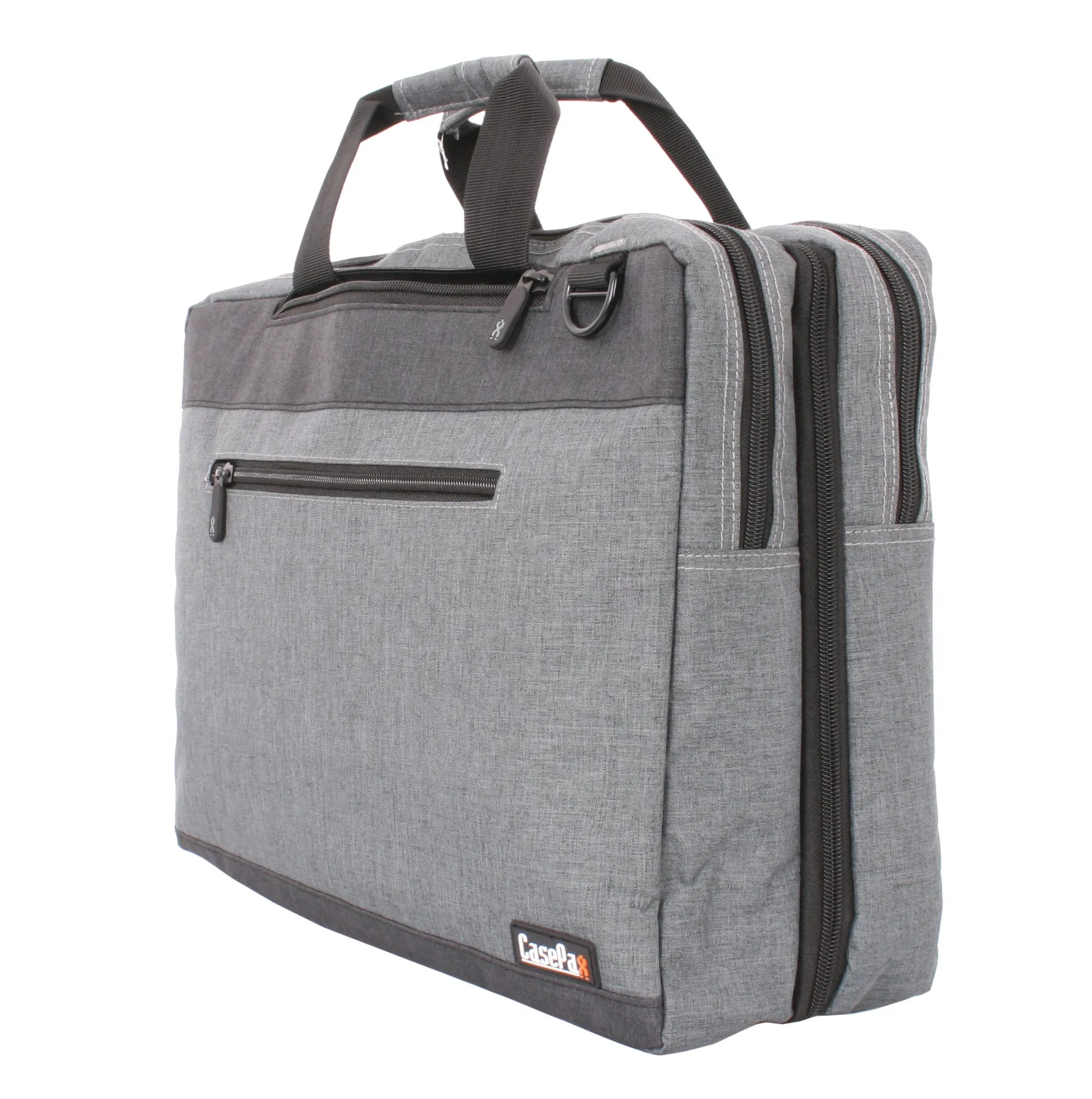 Casepax "City Series" 3in1 Laptop Bag 16″ Blk/grey