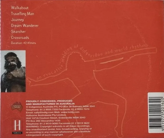 CD: Walkabout by David Hudson