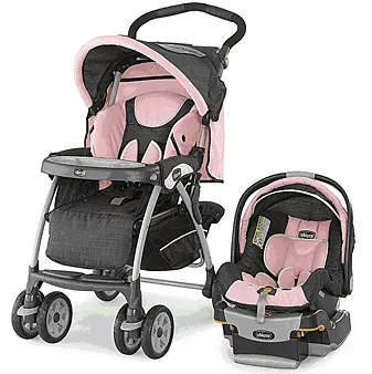 Chicco KeyFit 30 Cortina Travel System Bella Pink