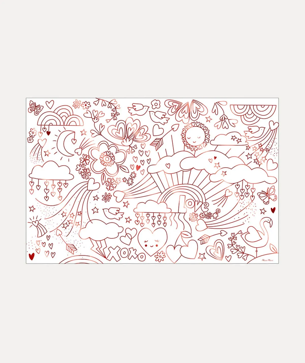 Colouring Poster - Valentineā€™s