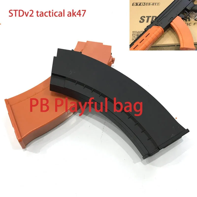 Creative Playful bag Outdoor sports tactical competition CS hobby DIY accessories STDV2 AK47 original magazine gel ball gun ID21