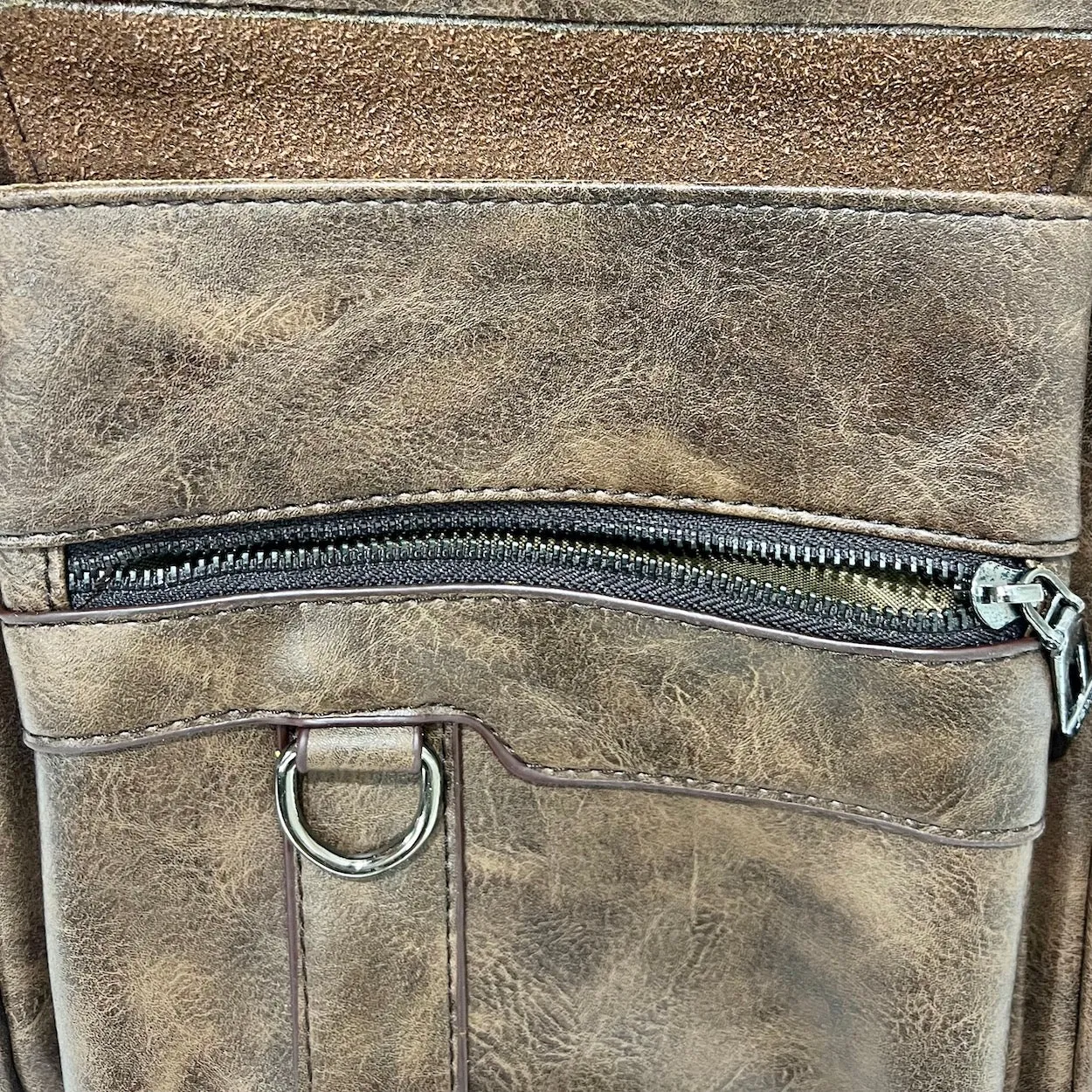 Crossbody Sling Slim Leather Used