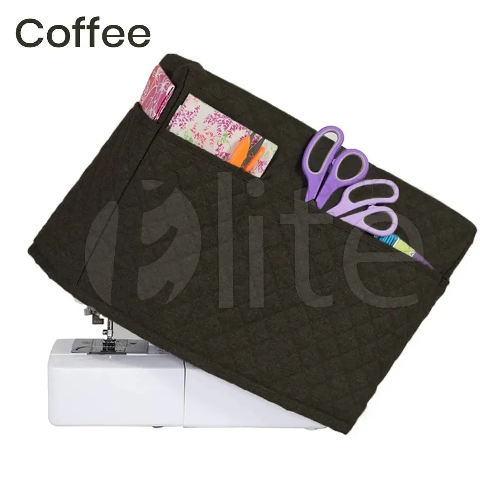 Dust Proof Sewing Machine Quilted Cover