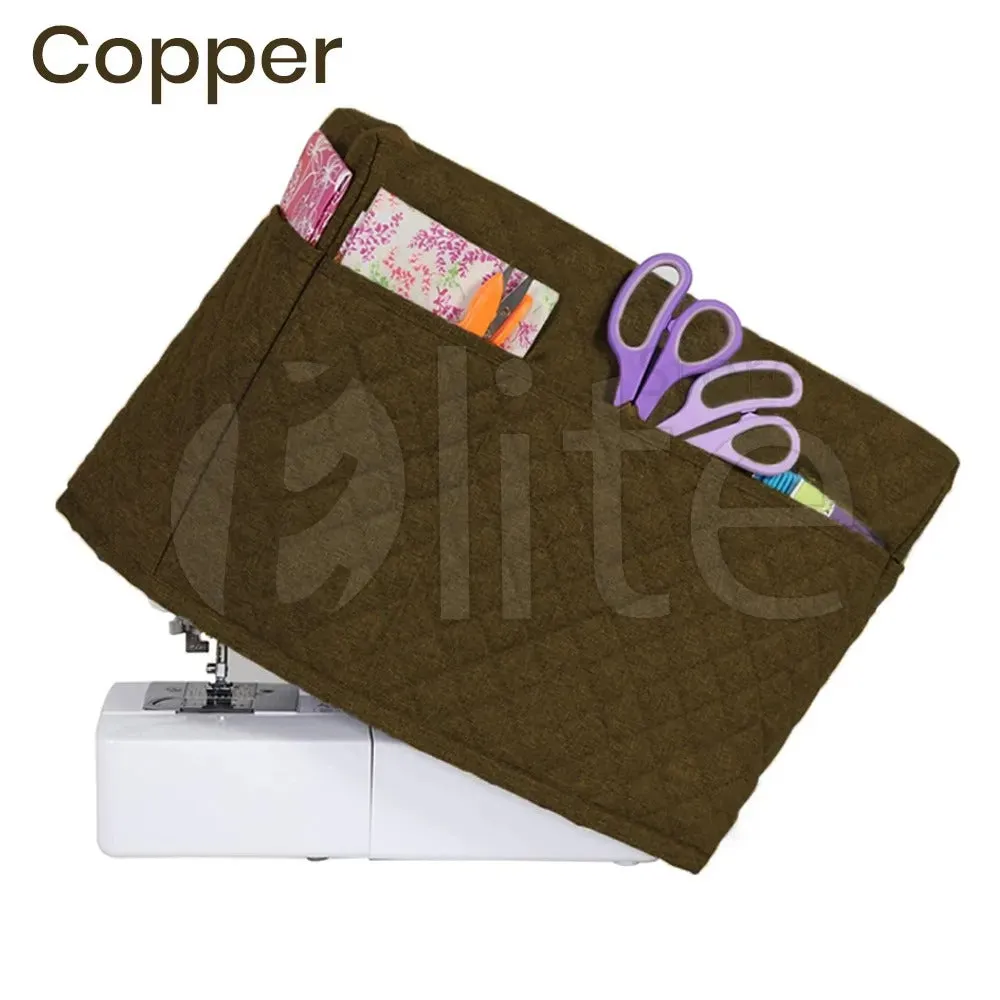 Dust Proof Sewing Machine Quilted Cover