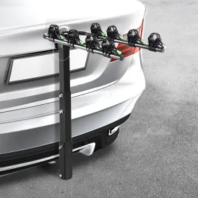 Foldable 4-Bike Hitch Carrier Rack, Heavy-Duty Steel - Giantz