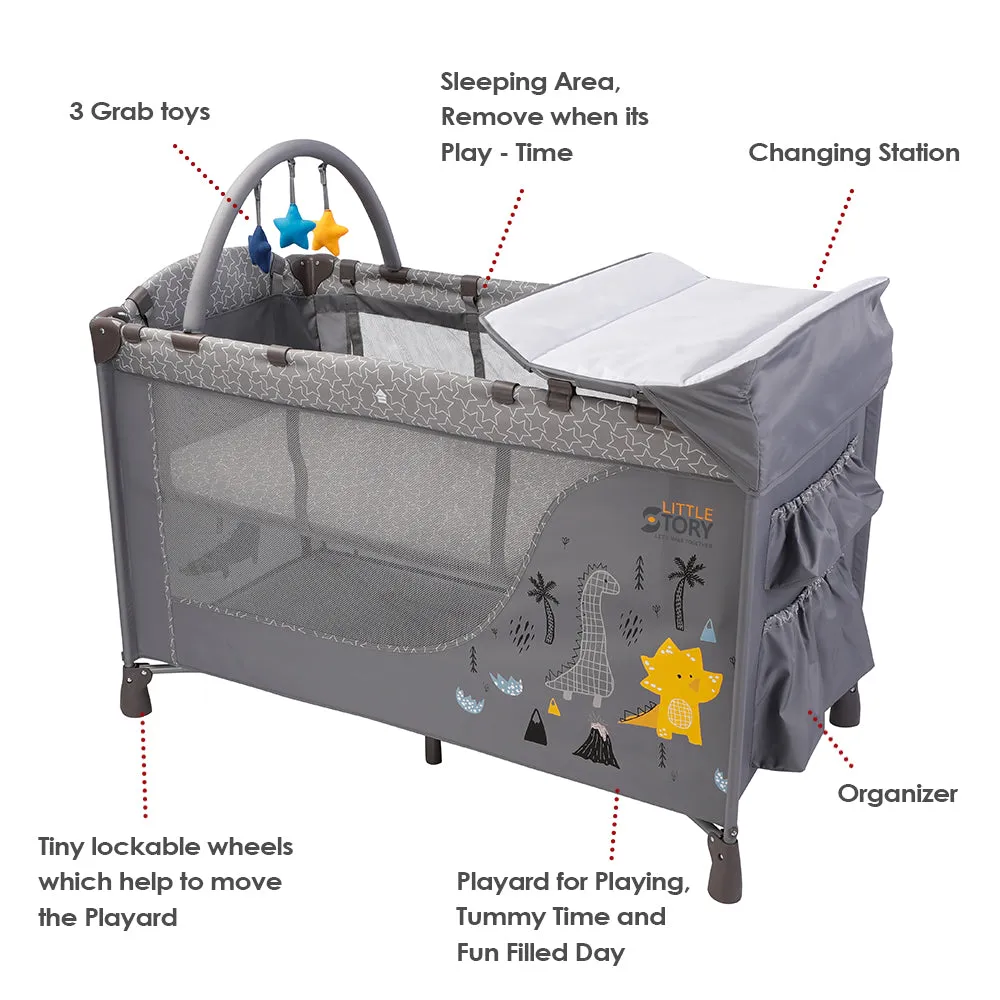 Foldable Cot and Playard (COD Not Available)