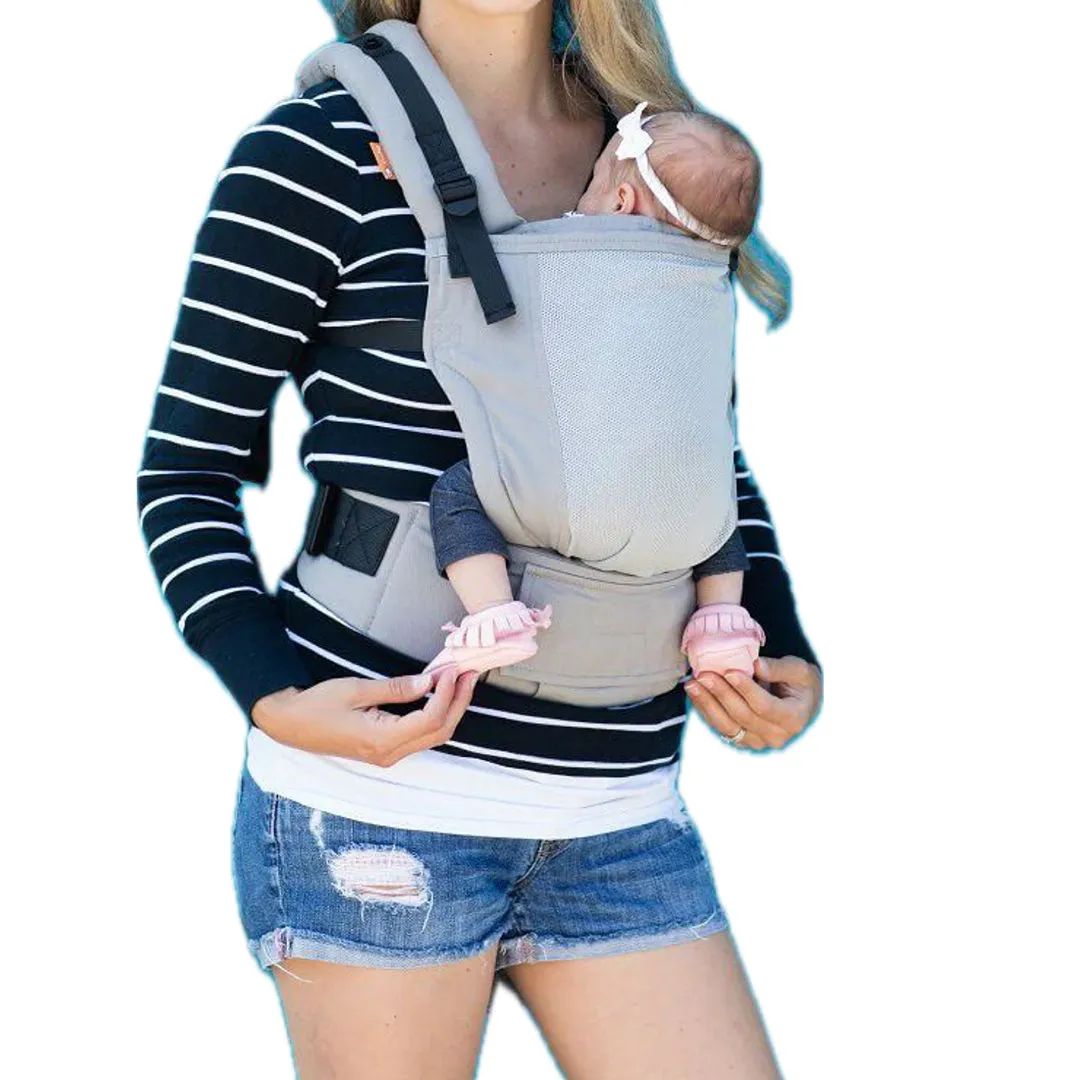 Free-to-Grow Baby Carrier, Mesh - Overcast