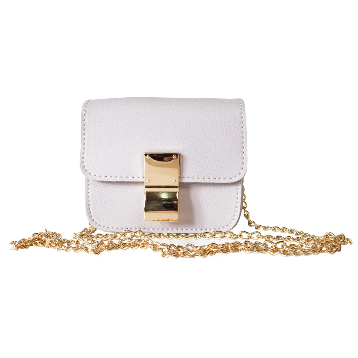 Grey square Clutch Bag - W-1108