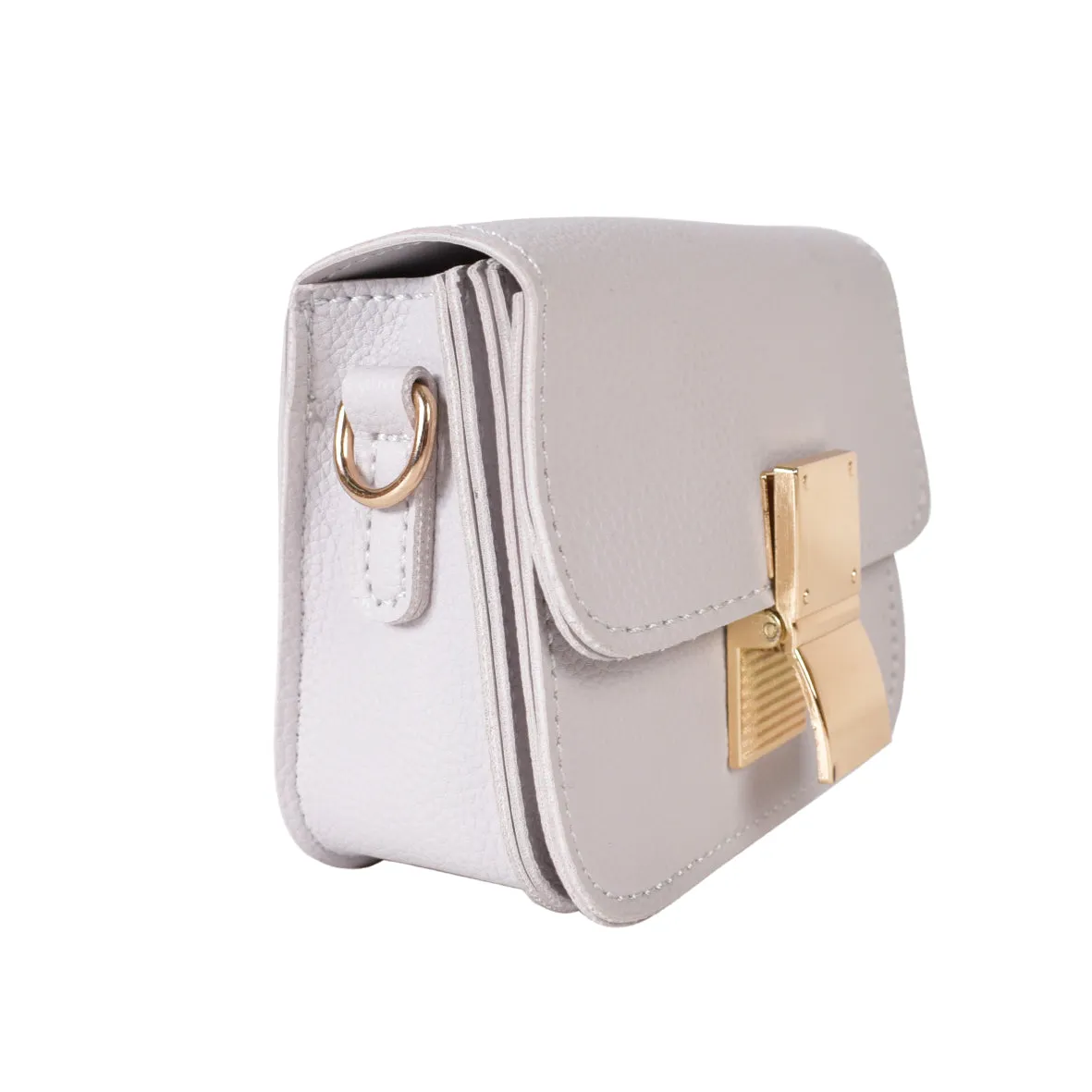 Grey square Clutch Bag - W-1108