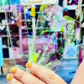 Katrinkles - Warm 'n Fuzzy 4" Acrylic Ruler