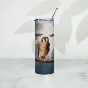 Kestrel Stainless Steel Tumbler - Brilliant gift for the birder in your family
