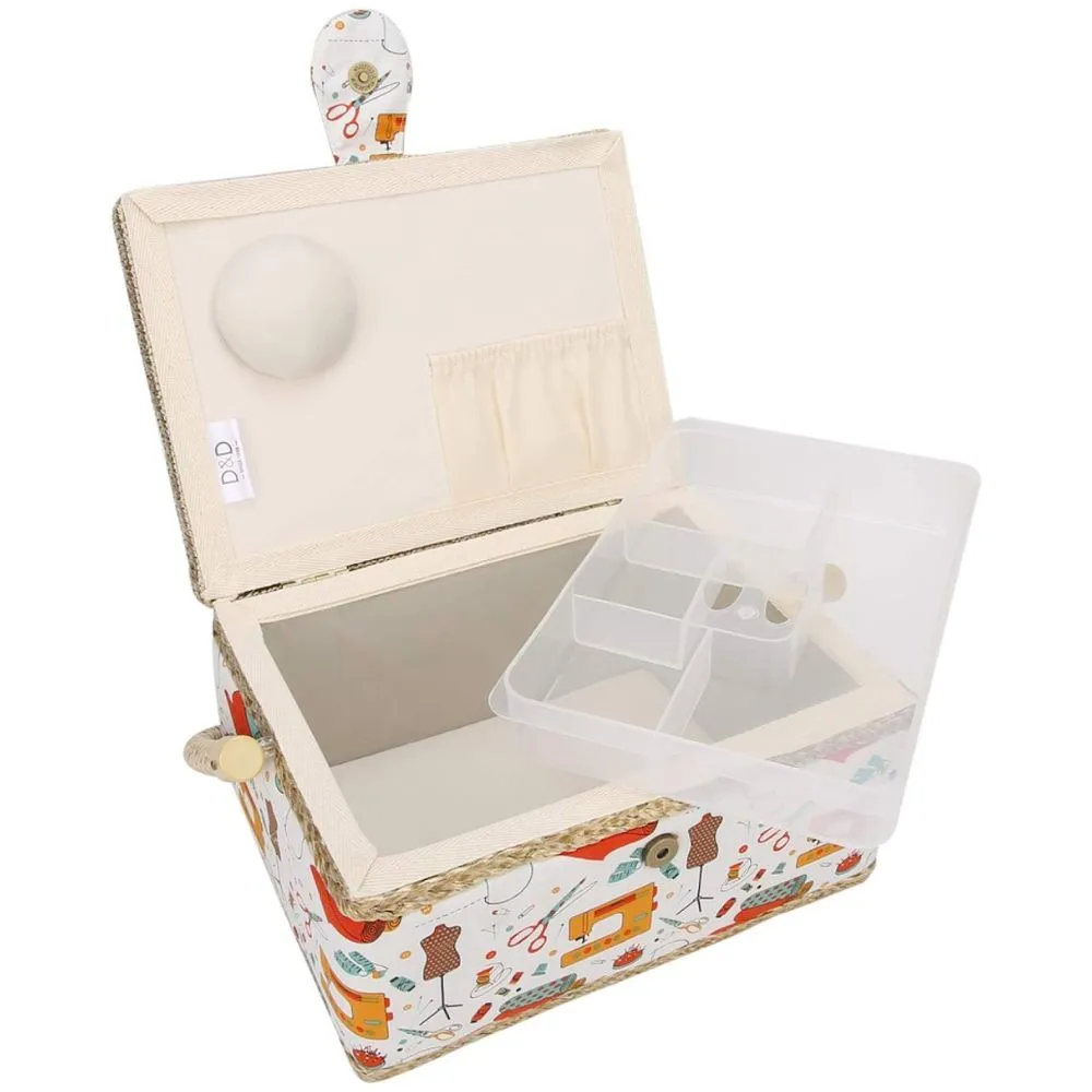 Knitting & Craft Basket