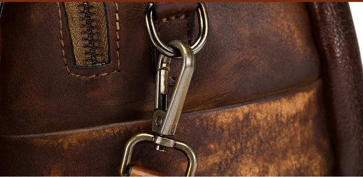 Ladies Brown Leather Crossbody Purse Leather Shoulder Bag