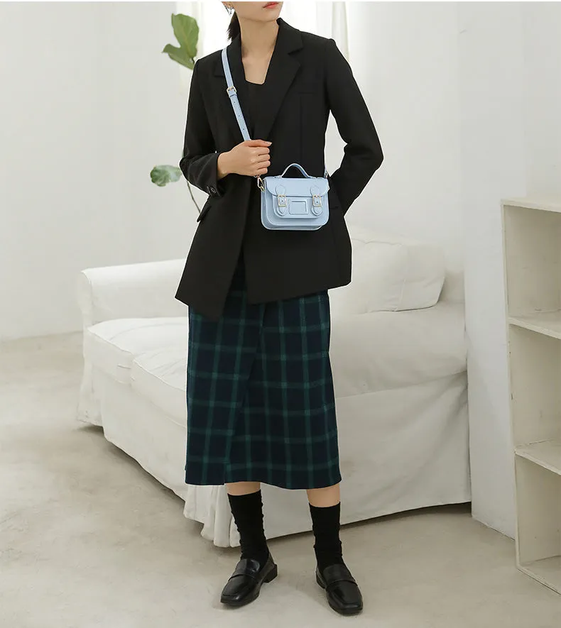 Ladies Mini Side Bag Blue Shoulder Bag For Women