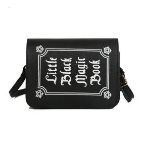 Letter Print Punk/Rock Crossbody Bag