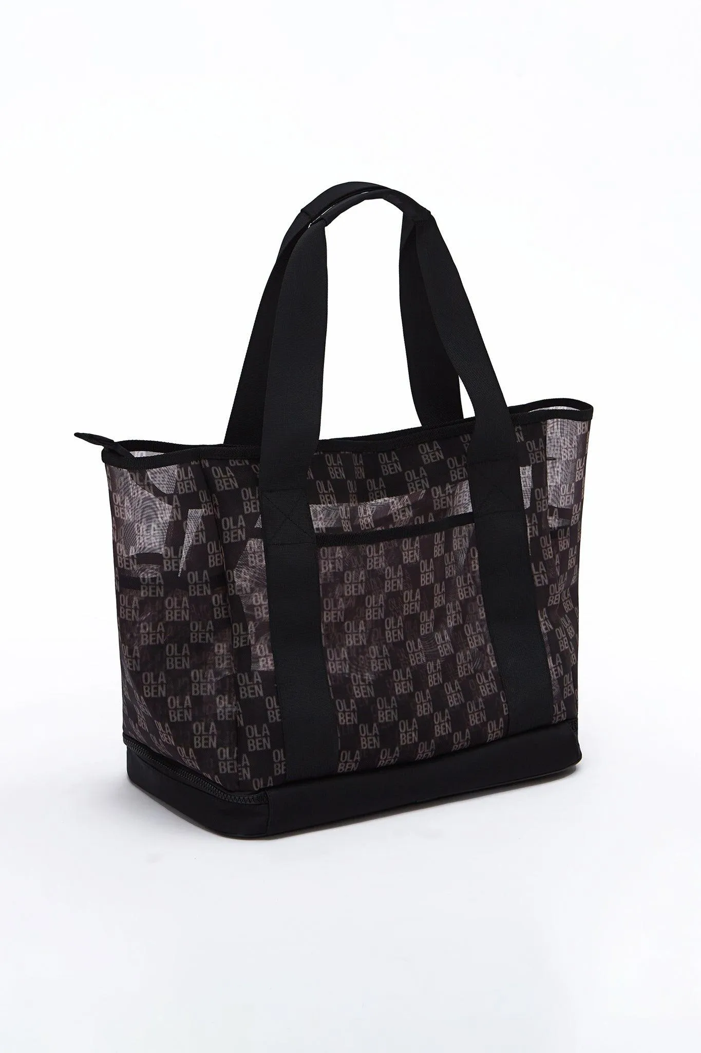 Monogram Sheer Tote Bag - Monogram Brown