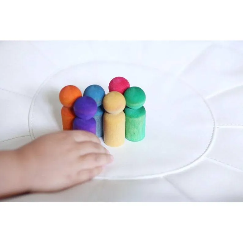 Montessori Rainbow Peg Dolls