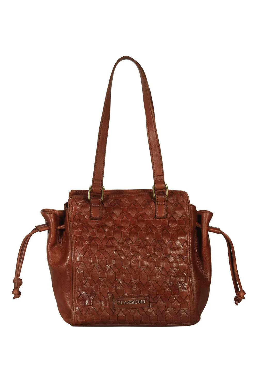 Nantes Cross Weave Hobo Bag
