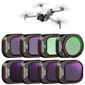 NEEWER 8 Pack ND Filters Set compatible with Mini 4 Pro