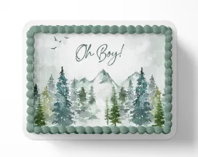 Oh Boy Baby Shower, Let the Adventure Begin, Adventure Awaits Baby Shower Cake Topper,  Adventure is about to begin Baby shower,  Adventure baby shower