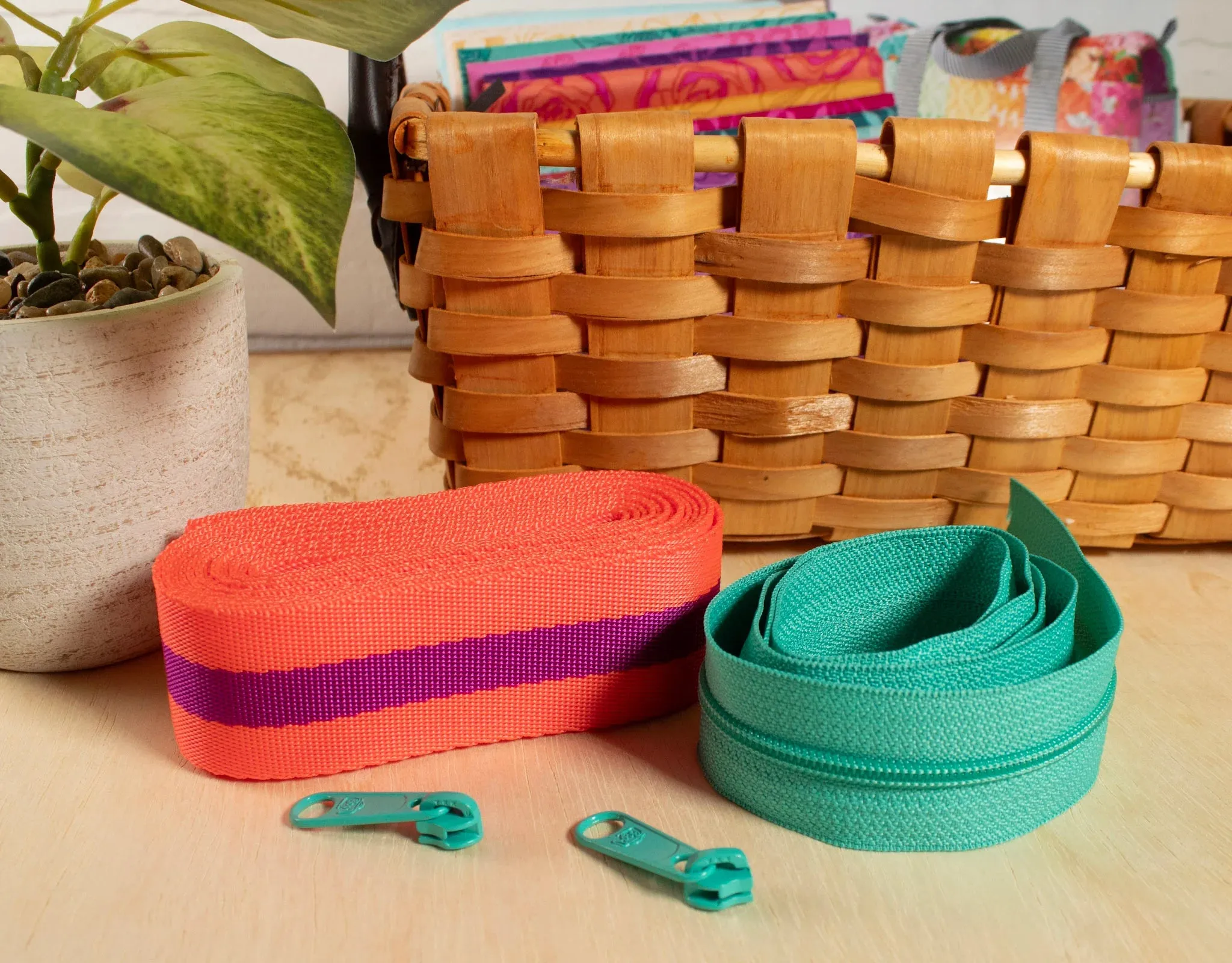 Patchwork Duffle Mini Kit- Coral