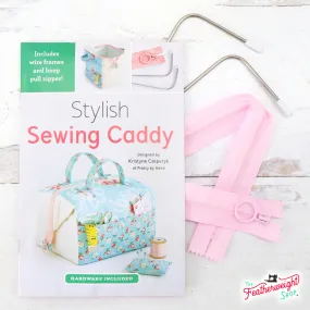 PATTERN, Stylish SMALL Sewing Caddy   Hardware Kit