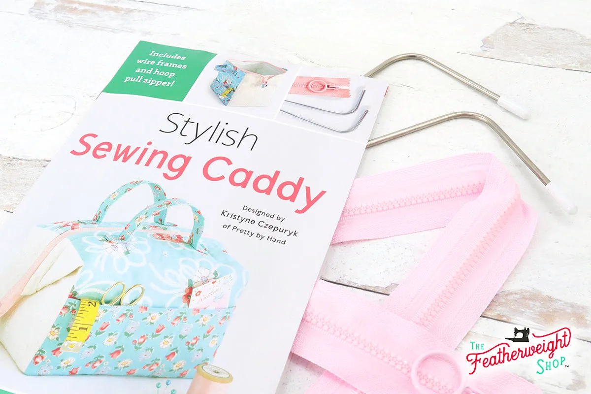 PATTERN, Stylish SMALL Sewing Caddy   Hardware Kit