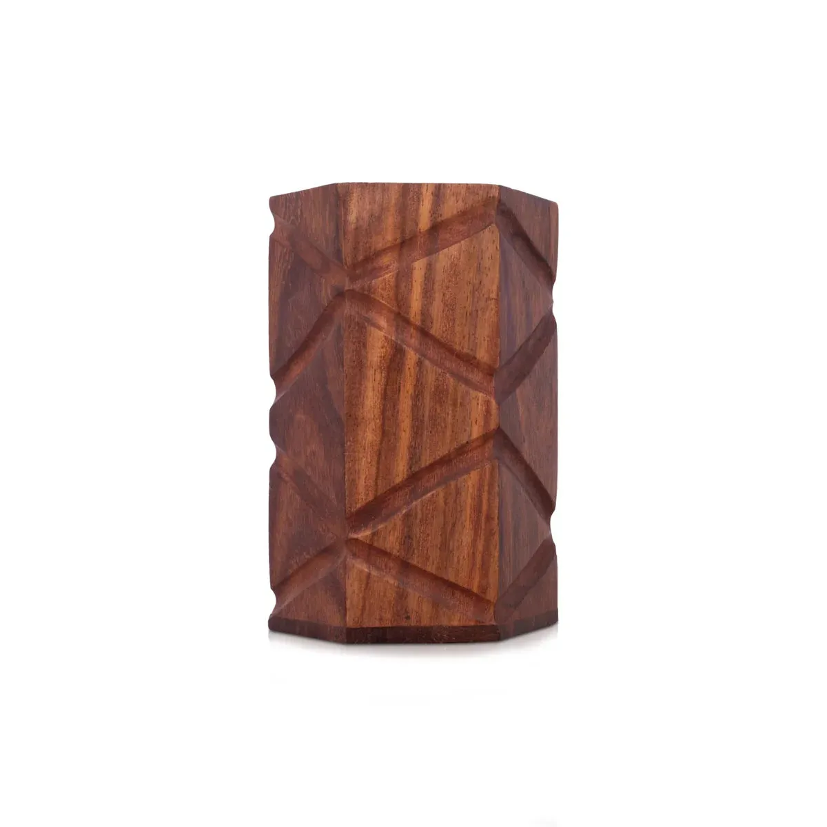 Pen Jar - 4.5 x 3 Inches | Wooden Pen Stand/ Pen Holder