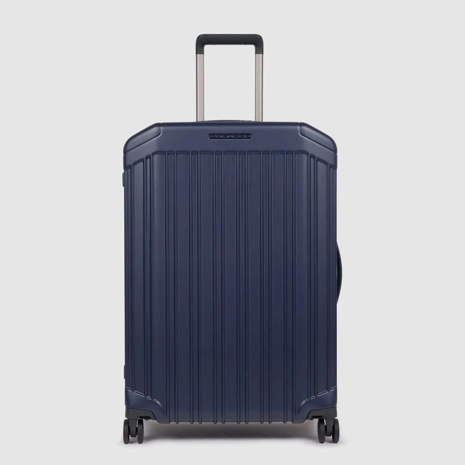 Piquadro Pq-Light 69Cm Hardcase 4 Double Wheel Medium Check-In Trolley Matt Blue - Bv4427Pql/Bluo