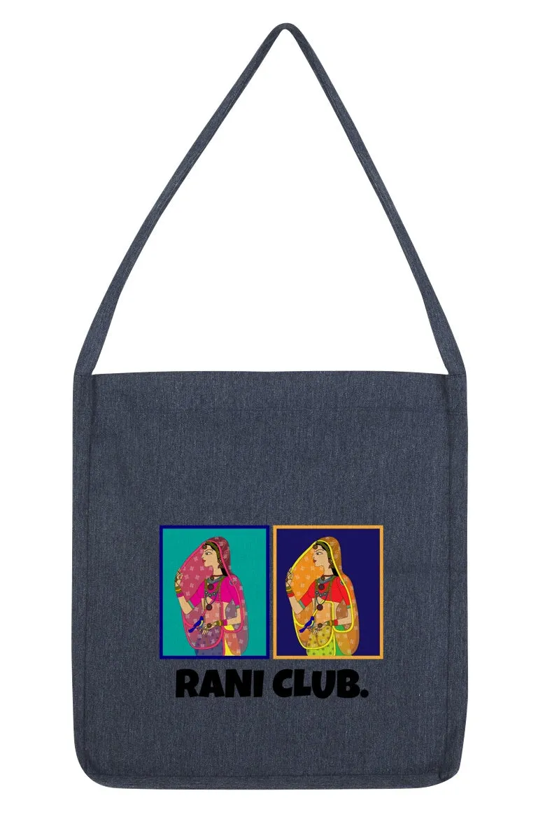 RANI CLUB Woven Twill Tote Sling Bag
