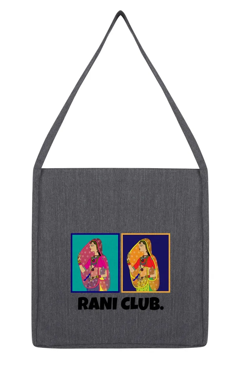 RANI CLUB Woven Twill Tote Sling Bag