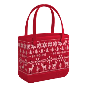 Red Ugly Sweater Baby Bogg Bag